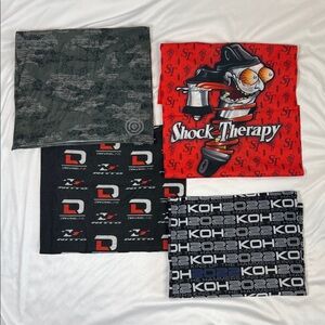 Automotive Brand, Neck Gators, - Set of 4